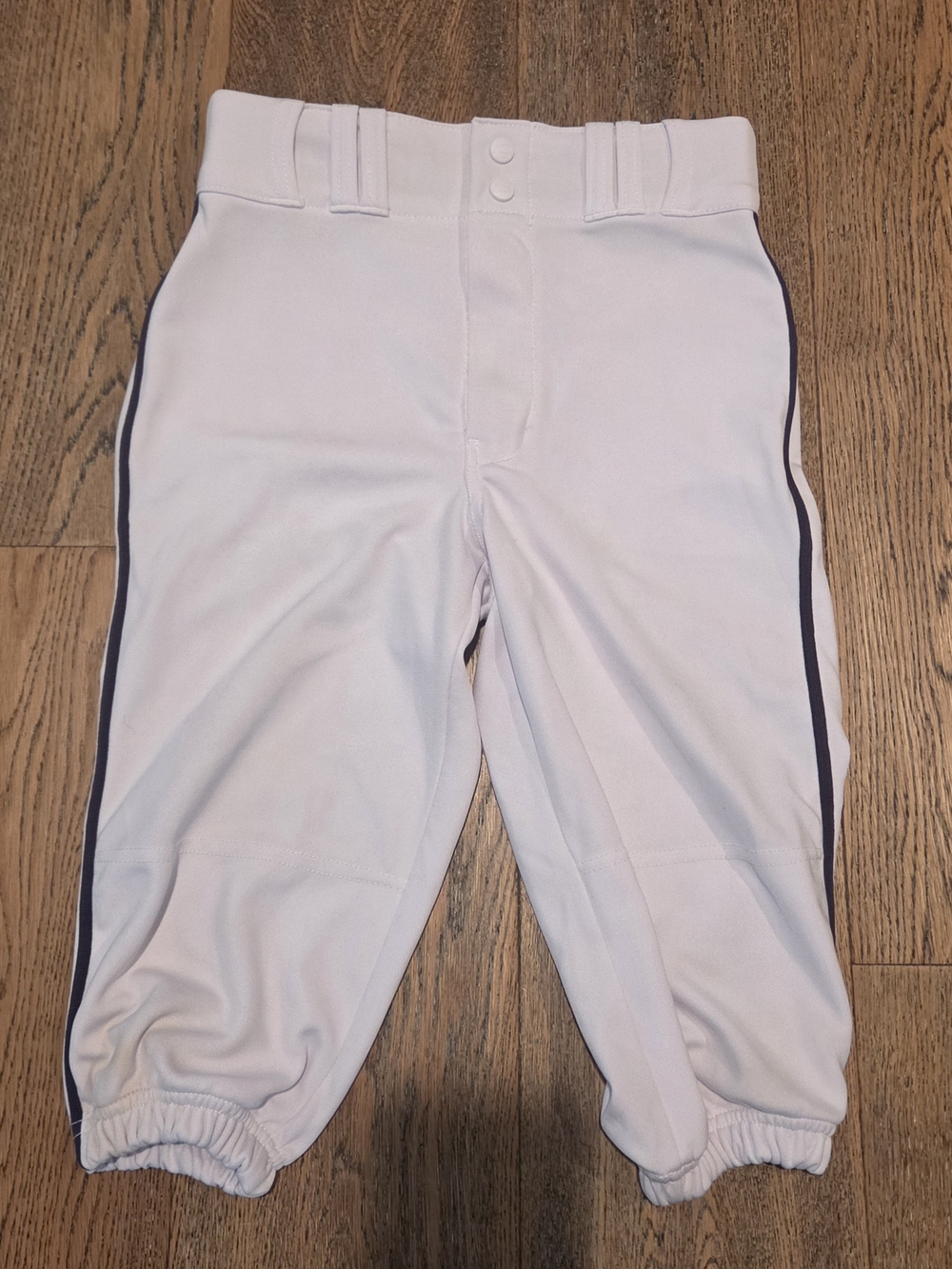 Champro - Boys - Youth: Large - Baseball Pants - Knickers - Side Stripe (Navy) -
